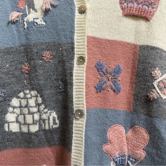 Alfred Dunner Christmas Sweater - Picture 4 of 6